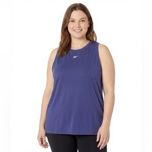 NWT! Reebok Women’s Athletic Burnout Tank in Royal